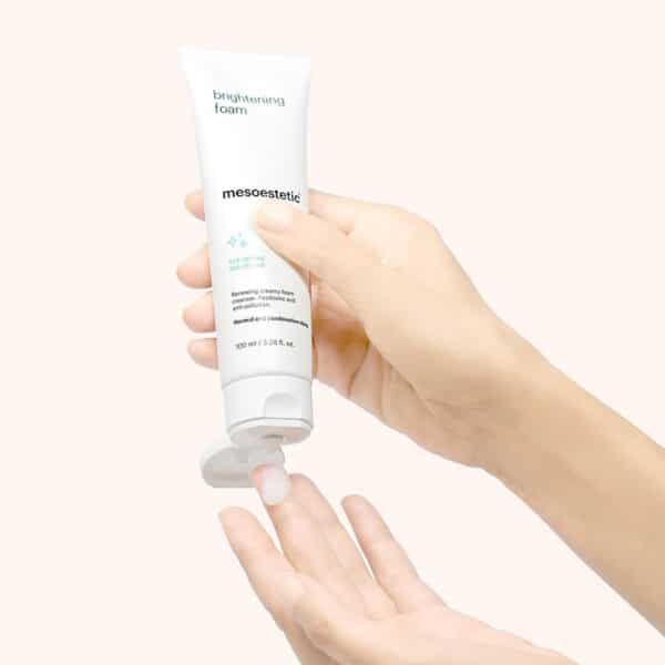Buy brightening foam by mesoestetic